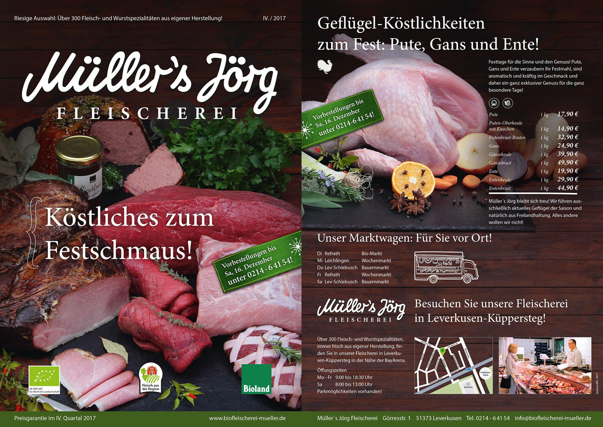 Flyer Müller´s Jörg