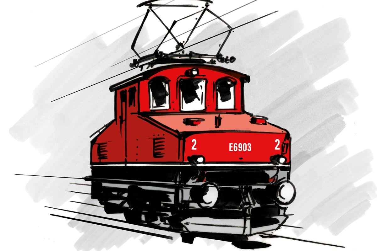 Historische Loks E6903