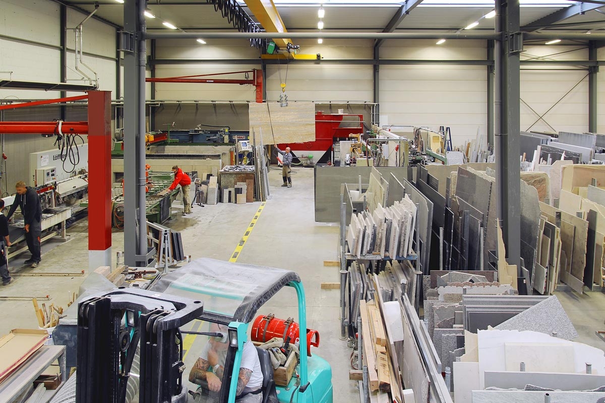 Naturstein-Verarbeitung